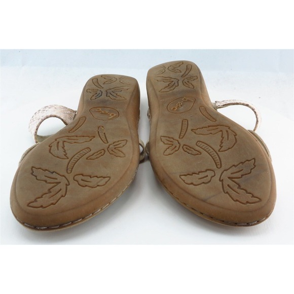Born Concept Flip Flops Brown Synthetic Women Shoes Size‎ 8 Medium - Picture 6 of 6